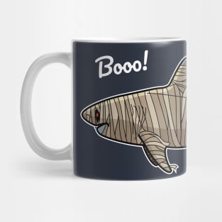 Booo Mummy Shark Funny Gift Women Men Boys Girls Mug